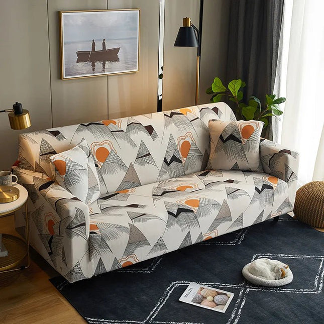 Slipcover Bohemian Stretch Sofa Office Bedroom Furniture Protector - Slipcover - bedding Outlet - Mad Fly Essentials