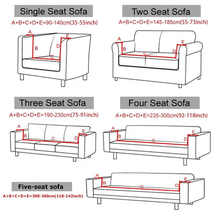 Slipcover Elastic Jacquard Fabric Sofa Slip Cover - Slipcover - Coolazy - Mad Fly Essentials
