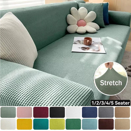 Slipcover Elastic Jacquard Fabric Sofa Slip Cover - Slipcover - Coolazy - Mad Fly Essentials
