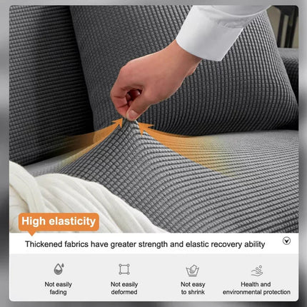 Slipcover Elastic Jacquard Fabric Sofa Slip Cover - Slipcover - Coolazy - Mad Fly Essentials