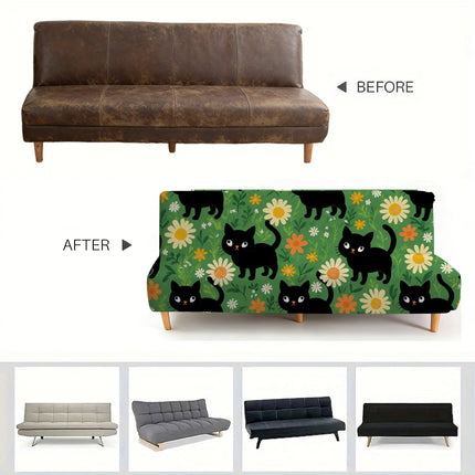 Slipcover Rabbit Rainbow Pattern 3D Sofa Slipcover - Slipcover - LEVIVEI - Mad Fly Essentials
