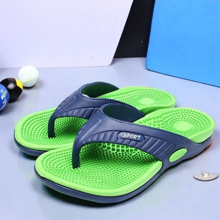 Slippers Men Summer Breathable Lightweight Footwear - Slippers - MoonBiffy - Mad Fly Essentials