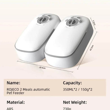 Smart 2 Meal Automatic Cat Feeder Pet Essentials - Pet Essentials - Pupca - Mad Fly Essentials