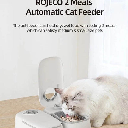 Smart 2 Meal Automatic Cat Feeder Pet Essentials - Pet Essentials - Pupca - Mad Fly Essentials
