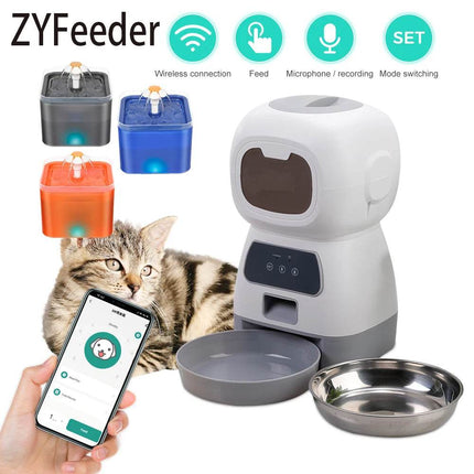 Smart 3.5L Pet Dog Feeder Food Dispenser - Mad Fly Essentials