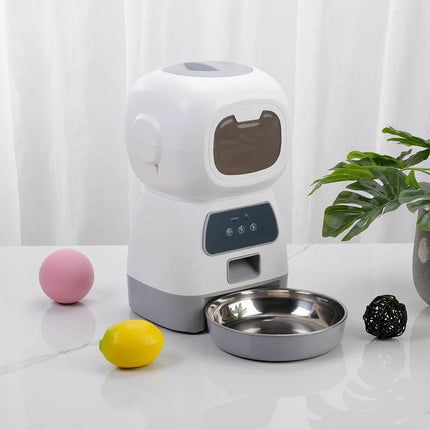 Smart 3.5L Dog Feeder Food Dispenser Pet Essentials - Pet Essentials - ZYfeeder - Mad Fly Essentials