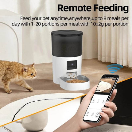 Smart Automatic Feeder Dog Cat Food Dispenser Pet Essentials - Pet Essentials - Rojeco - Mad Fly Essentials