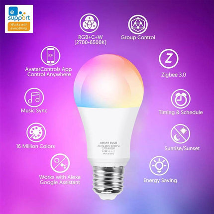 Smart Bubble Ball RGB E27 LED Bulb - LED Bulb - Arteco - Mad Fly Essentials