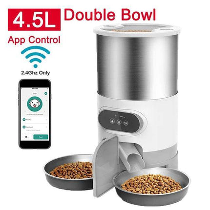 Smart Food APP Dog Cat Feeder Pet Essentials - Pet Essentials - FIOVIEL - Mad Fly Essentials