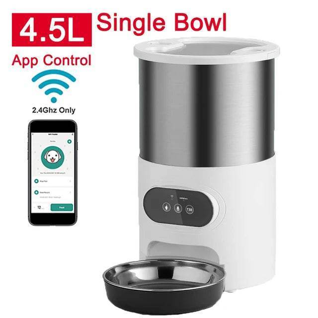 Smart Food APP Dog Cat Feeder Pet Essentials - Pet Essentials - FIOVIEL - Mad Fly Essentials