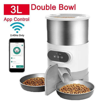 Smart Food APP Dog Cat Feeder Pet Essentials - Pet Essentials - FIOVIEL - Mad Fly Essentials