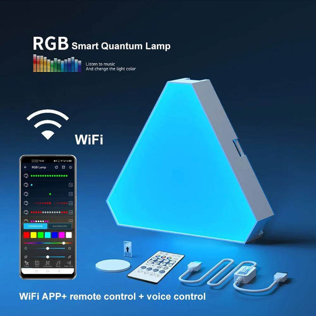 Smart RGB Quantum Wall LED Night Light - LED Night Light - LEDP - Mad Fly Essentials