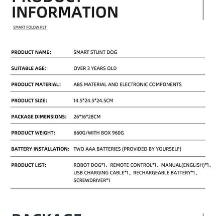 Smart Robot Stunt Dog Activity Toys – Mad Fly Essentials