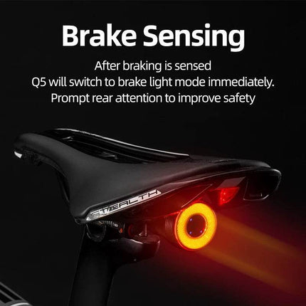 Smart Sense LED Waterproof Cycling Tailight Fitness Essentials - Fitness Essentials - ROCKBROS - Mad Fly Essentials