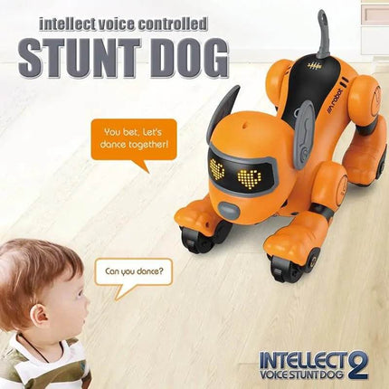 Kids Smart Voice Dialogue Walking Robot Stunt Dog Activity Toys - Activity Toys - BigShu - Mad Fly Essentials