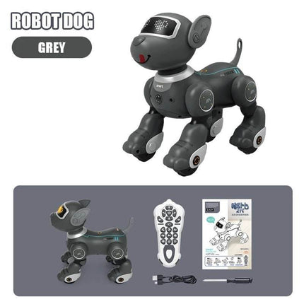 Kids Smart Voice Dialogue Walking Robot Stunt Dog Activity Toys - Activity Toys - BigShu - Mad Fly Essentials