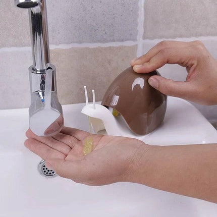 Snail Shaped Refillable Liquid Soap Dispenser Bathroom Decor - Bathroom Decor - Princess ME - Mad Fly Essentials