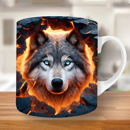 Snake King Animal 3D Coffee Mug - Mad Fly Essentials