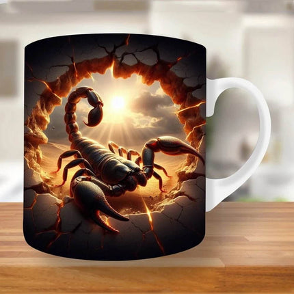 Snake King Animal 3D Coffee Mug - Mad Fly Essentials