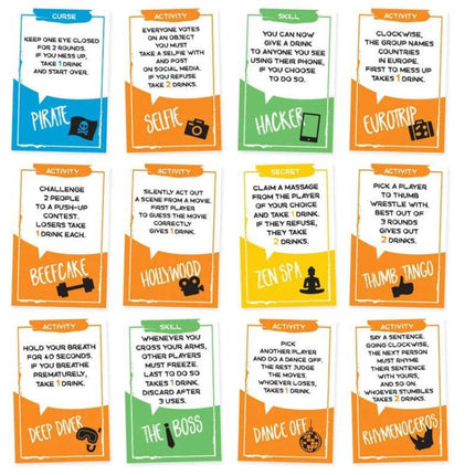 Socially Sotally Tober Drinking Card Party Game Gifts Decor - Gifts Decor - MoonBiffy - Mad Fly Essentials