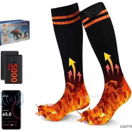 Socks 5000mAh Heated Adjustable Thermal Footwear - Socks - JUUMMP - Mad Fly Essentials