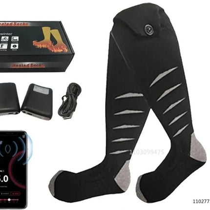 Socks 5000mAh Heated Adjustable Thermal Footwear - Socks - JUUMMP - Mad Fly Essentials