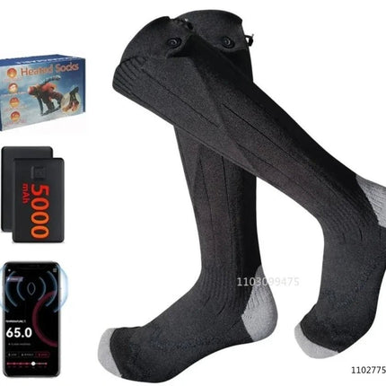 Socks 5000mAh Heated Adjustable Thermal Footwear - Socks - JUUMMP - Mad Fly Essentials
