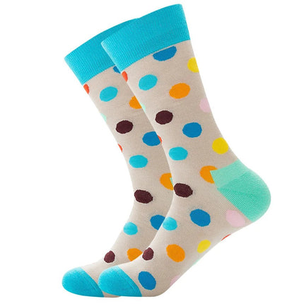 Socks Men Starry Night Van Gogh Retro Mid-Tube Socks - Socks - Smile Socks - Mad Fly Essentials