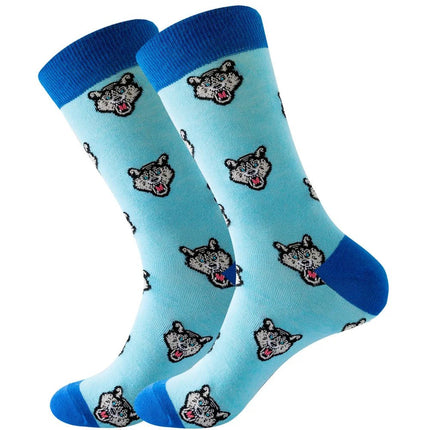Socks Men Starry Night Van Gogh Retro Mid-Tube Socks - Socks - Smile Socks - Mad Fly Essentials