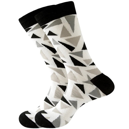 Socks Men Starry Night Van Gogh Retro Mid-Tube Socks - Socks - Smile Socks - Mad Fly Essentials