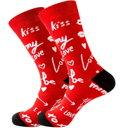 Socks Men Starry Night Van Gogh Retro Mid-Tube Socks - Socks - Smile Socks - Mad Fly Essentials