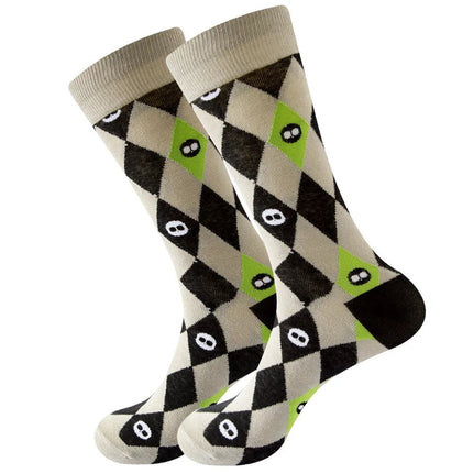 Socks Men Starry Night Van Gogh Retro Mid-Tube Socks - Socks - Smile Socks - Mad Fly Essentials