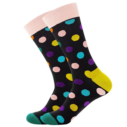 Socks Men Starry Night Van Gogh Retro Mid-Tube Socks - Socks - Smile Socks - Mad Fly Essentials