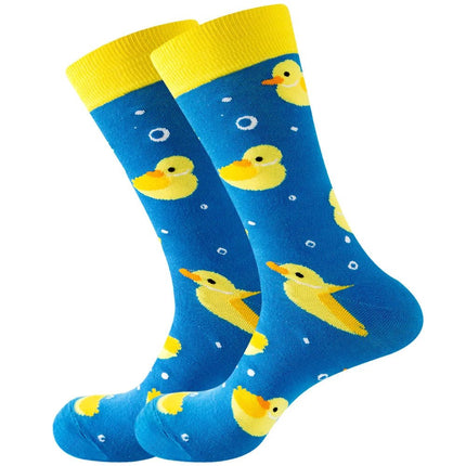 Socks Men Starry Night Van Gogh Retro Mid-Tube Socks - Socks - Smile Socks - Mad Fly Essentials