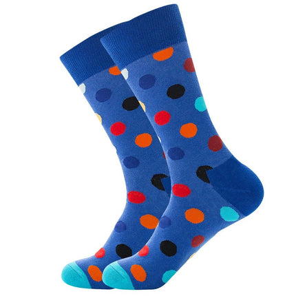 Socks Men Starry Night Van Gogh Retro Mid-Tube Socks - Socks - Smile Socks - Mad Fly Essentials