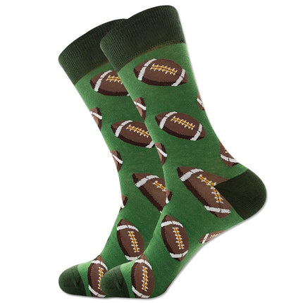 Socks Men Starry Night Van Gogh Retro Mid-Tube Socks - Socks - Smile Socks - Mad Fly Essentials