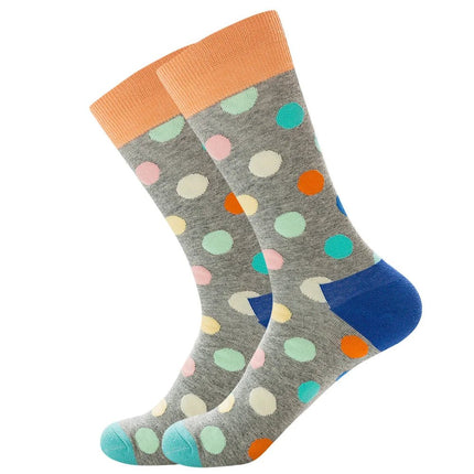 Socks Men Starry Night Van Gogh Retro Mid-Tube Socks - Socks - Smile Socks - Mad Fly Essentials