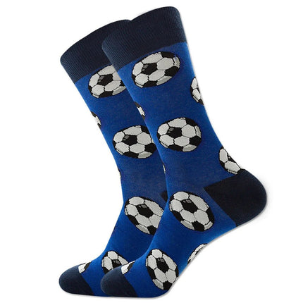 Socks Men Starry Night Van Gogh Retro Mid-Tube Socks - Socks - Smile Socks - Mad Fly Essentials