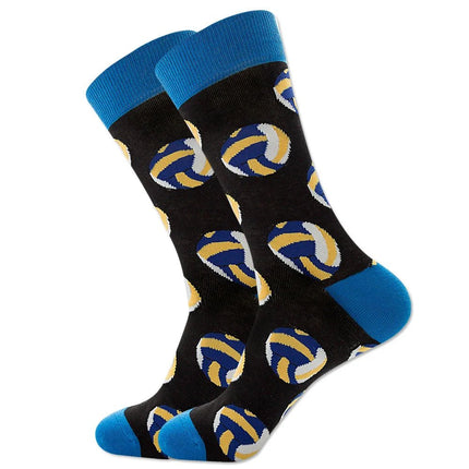 Socks Men Starry Night Van Gogh Retro Mid-Tube Socks - Socks - Smile Socks - Mad Fly Essentials