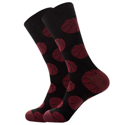 Socks Men Starry Night Van Gogh Retro Mid-Tube Socks - Socks - Smile Socks - Mad Fly Essentials