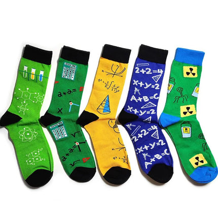 Socks Women Cute Cartoon 4pair Fashion Long Footwear - Socks - Vogul - Mad Fly Essentials