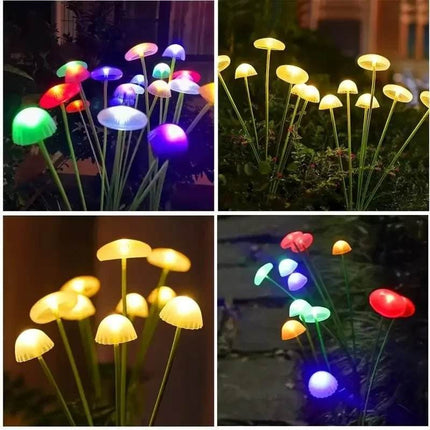 Solar 6LEDS Jellyfish Mushroom Lights - Mad Fly Essentials