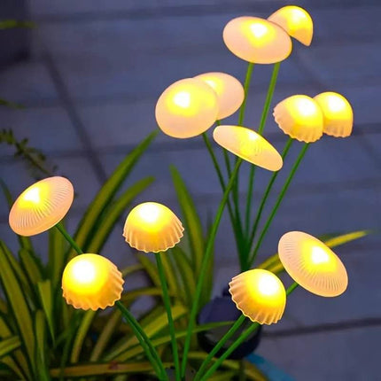 Solar 6LEDS Jellyfish Mushroom Lights - Mad Fly Essentials