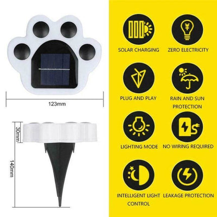 Solar Bear Paw Patio LED Garden Light - LED Garden Light - Heinast - Mad Fly Essentials