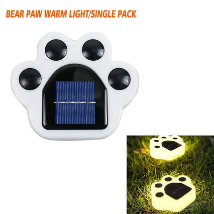 Solar Bear Paw Patio LED Garden Light - LED Garden Light - Heinast - Mad Fly Essentials