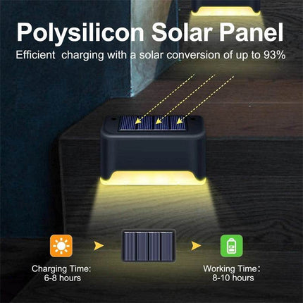 Solar Deck Outdoor 4 - 16pc RGB LED Garden Light - LED Garden Light - XGJY - Mad Fly Essentials