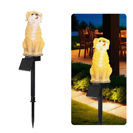 Solar Dog Owl Garden Lawn Lamp LED Landscape Light - LED Landscape Light - Kaigelin - Mad Fly Essentials