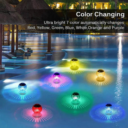 Solar Floating Pool LED Night Light - Mad Fly Essentials