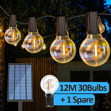Solar G40 Patio USB Remote String LED Fairy Light - LED Fairy Light - Nexillumi - Mad Fly Essentials