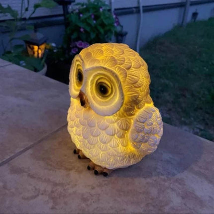 Solar Owl Lamp LED Night Light Garden Decor - Garden Decor - Warm like home - Mad Fly Essentials